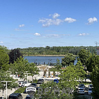 Aussicht vom großem Büro