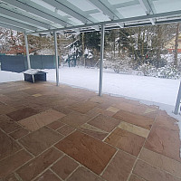 Überdachte Terrasse!