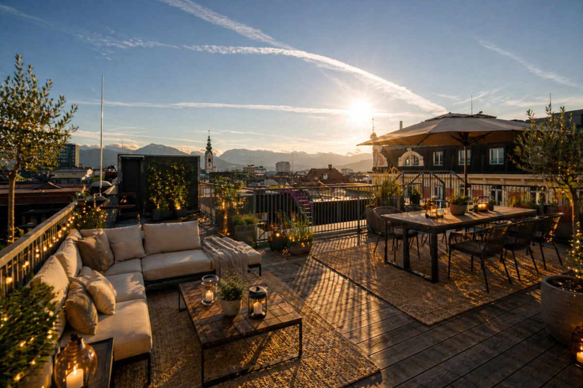 Dachterrasse