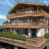 KITZIMMO-Luxuswohnungen in Top-Sonnen-Ruhelage kaufen - Immobilien Kirchberg.