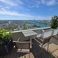 Balkon mit Ausblick