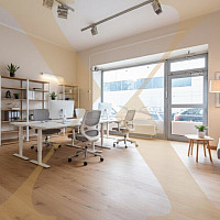 Bsp. Büro - Visualisierung ? Einrichtung & Renovierung mittels KI