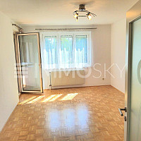 Lichtdurchfluteter Wohnraum mit Loggia