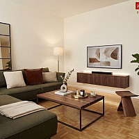 Wohnzimmer KI generiert