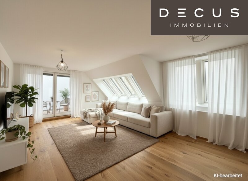 Wohnzimmer - KI bearbeitet