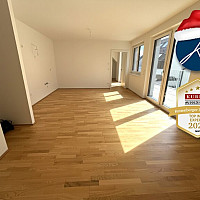 Wohnküche, Parkett, 28,5 m²