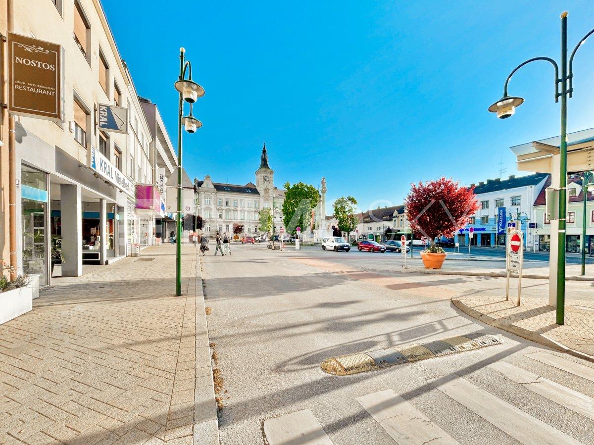 Ein Katzensprung zum Hauptplatz