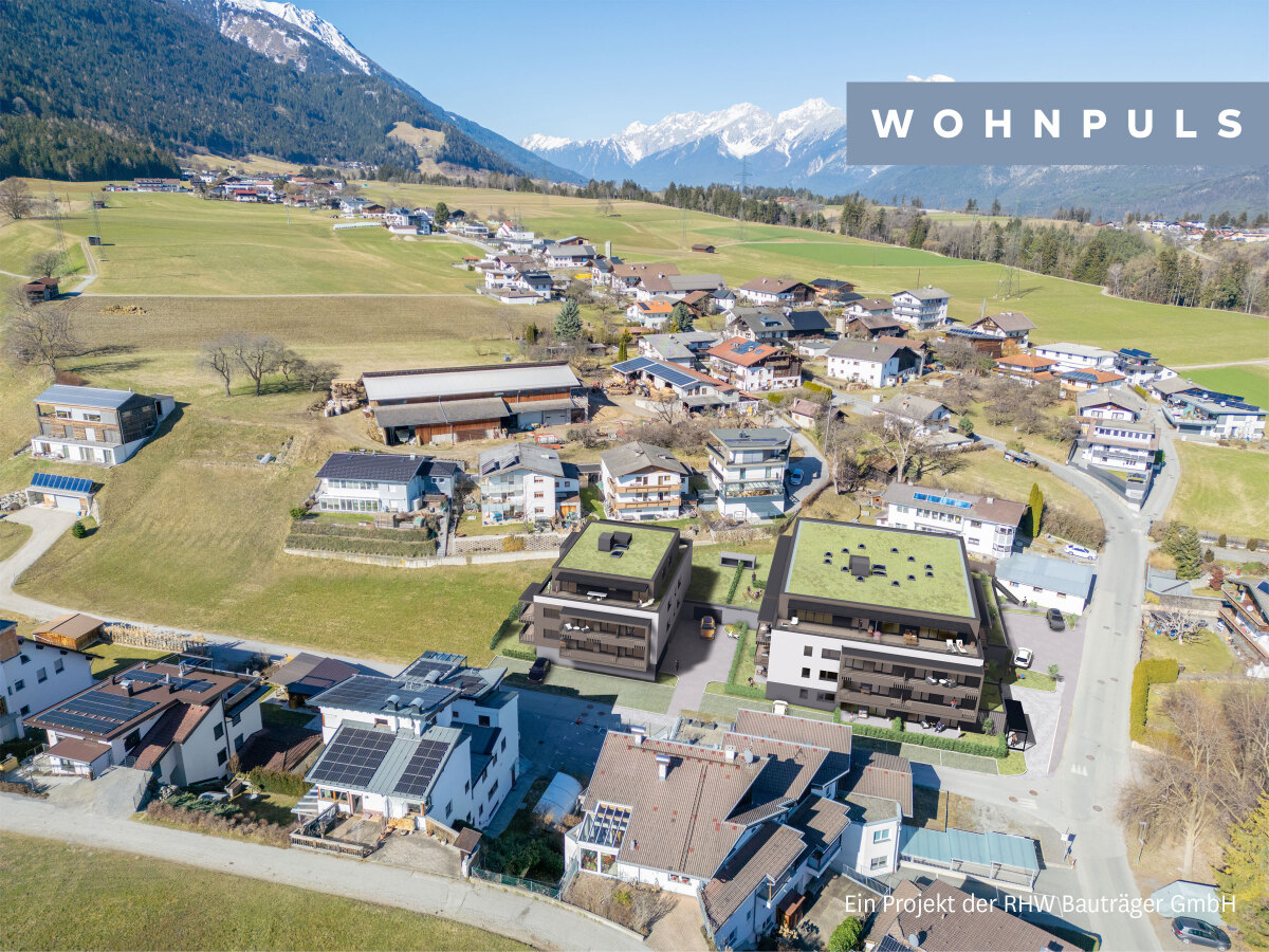 Visu Oberperfuss Huebe - Ausblick Penthouse West