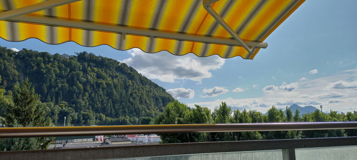 Loggia Blick nach Süden