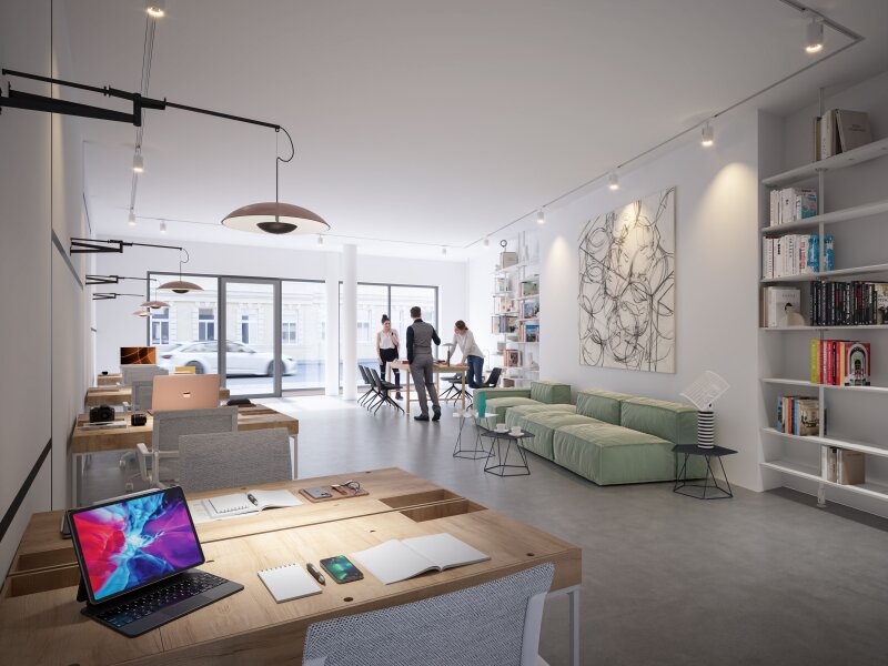 Visualisierung Büro