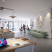 Visualisierung Büro