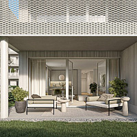 Gartenwohnung Terrasse