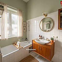 KI generiertes Badezimmer