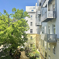 Blick in den Innenhof