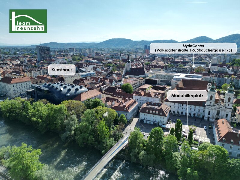 Styria Center - Murinsel - Mariahilferplatz